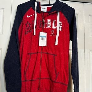 Women’s Nike Angels Baseball Zip Up Hoodie